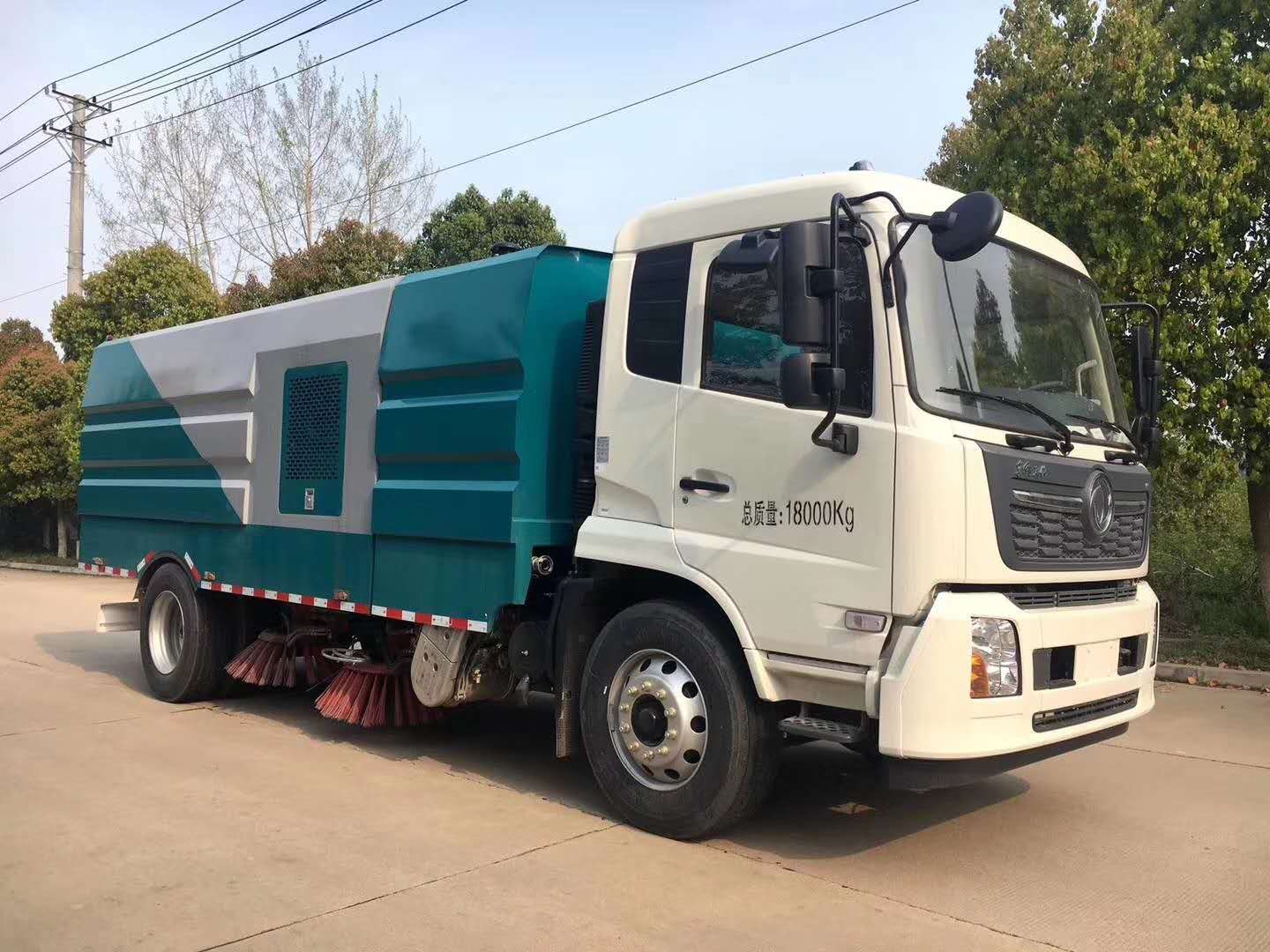 湖北五環(huán)國六東風(fēng)天錦大型掃路車廠家報價